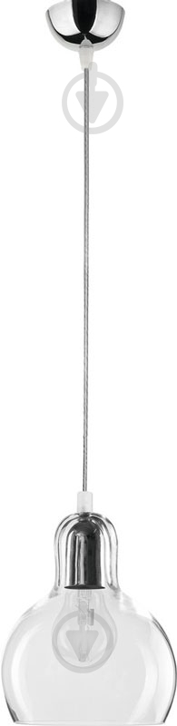 Подвес TK Lighting Mango 1x60 Вт E27 прозрачный/хром 600 - фото 1 Подвес TK Lighting Mango 1x60 Вт E27 прозрачный/хром 600 - фото 1
