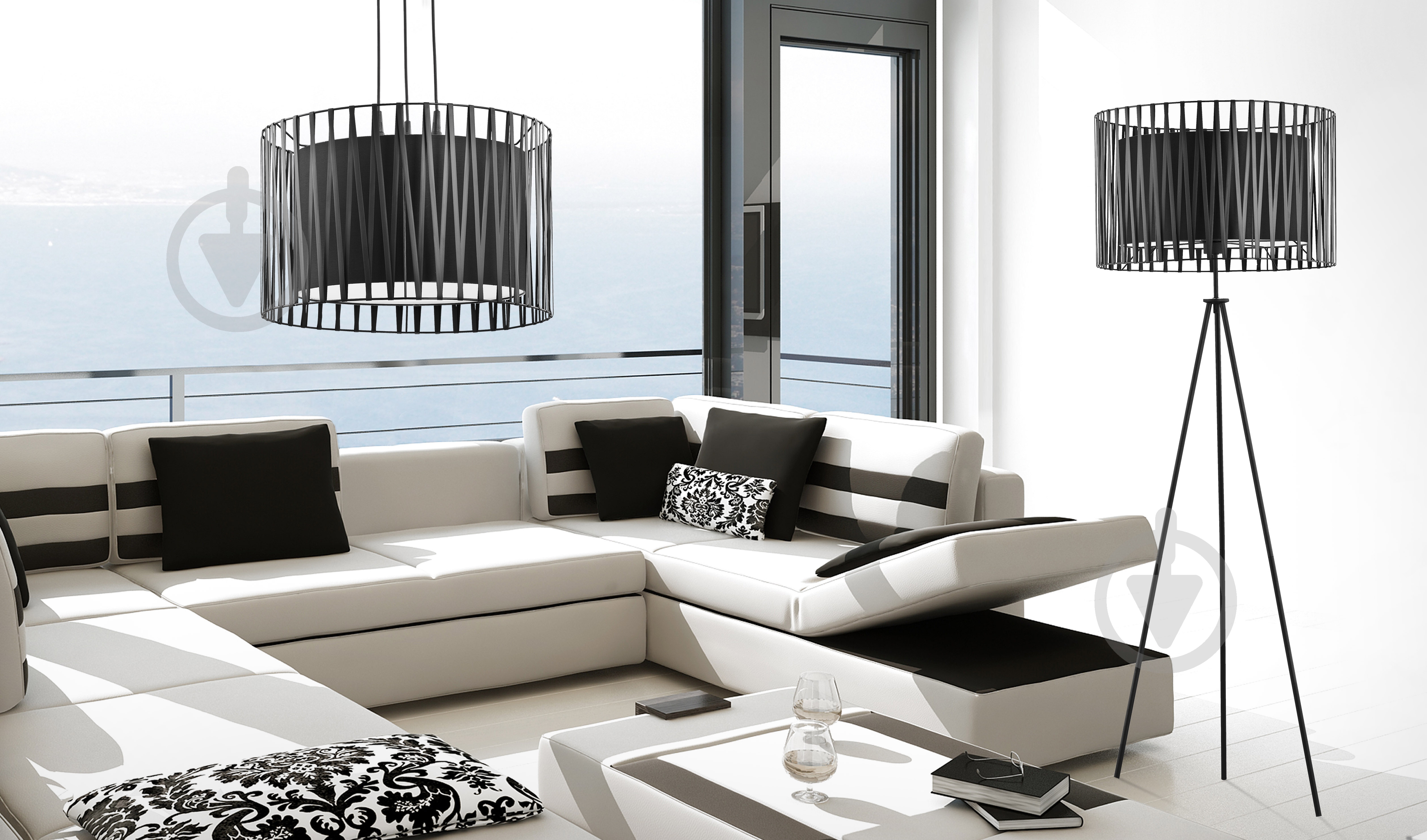 Люстра подвесная TK Lighting Harmony 3x60 Вт E27 черный 1655 - фото 2 Люстра подвесная TK Lighting Harmony 3x60 Вт E27 черный 1655 - фото 2