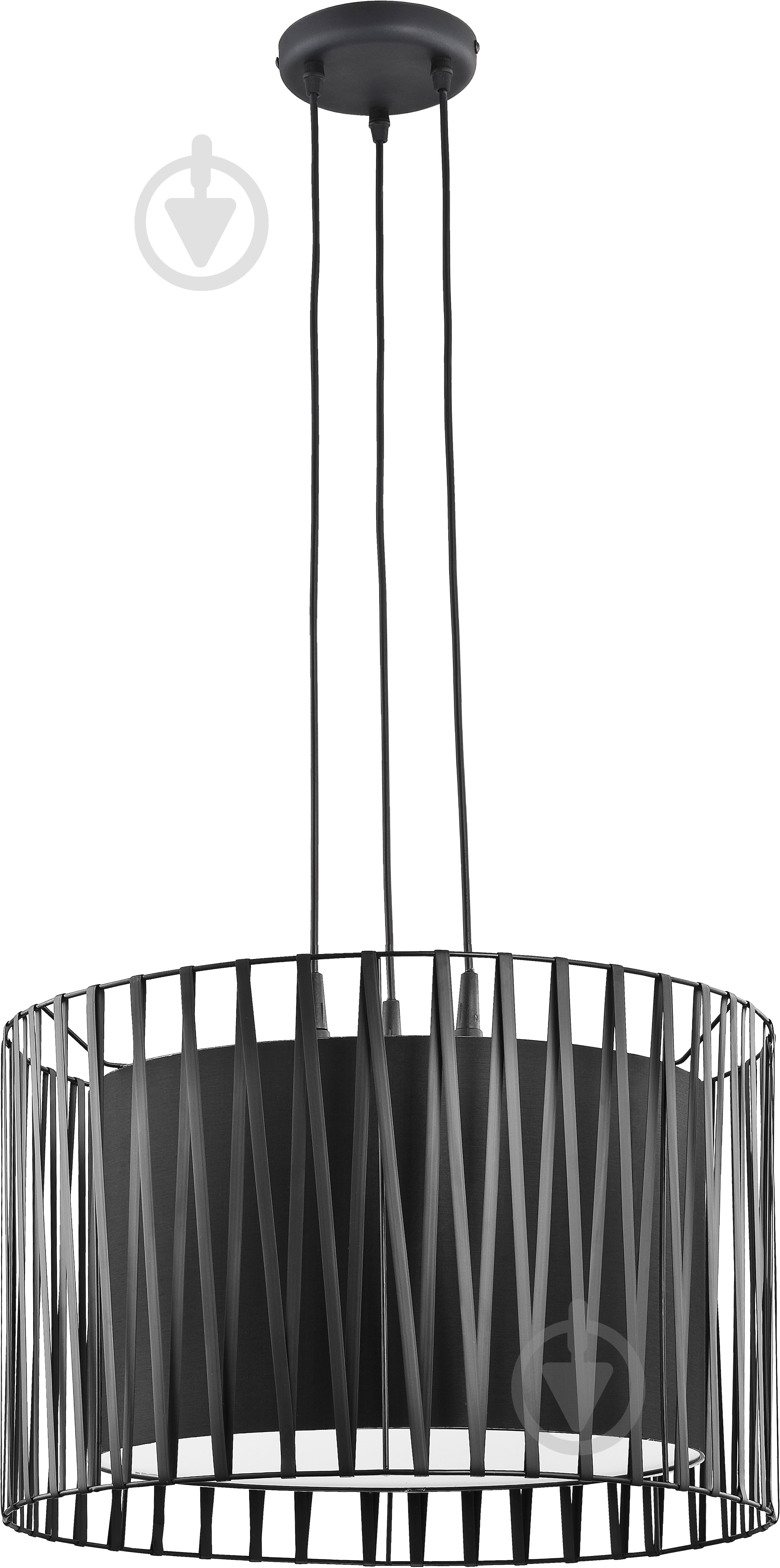 Люстра подвесная TK Lighting Harmony 3x60 Вт E27 черный 1655 - фото 1 Люстра подвесная TK Lighting Harmony 3x60 Вт E27 черный 1655 - фото 1
