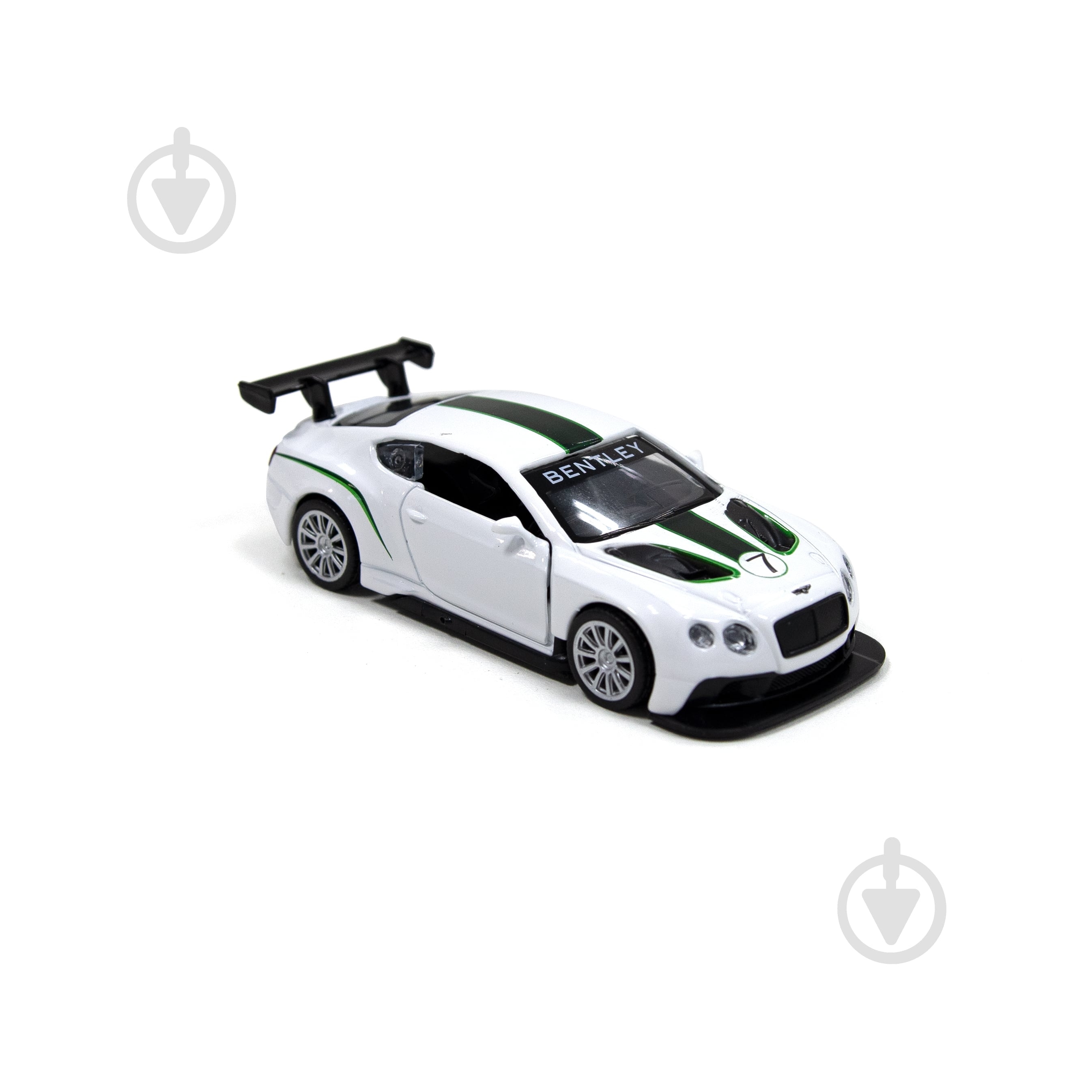 Машинка TechnoDrive 1:32 BENTLEY CONTINENTAL GT3 (белый) 250258 - фото 7