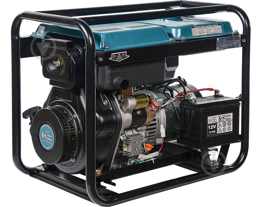 Генератор дизельний Konner&Sohnen Euro II 6 кВт / 6,5 кВт 380 В KS 8102HDE - фото 3 Генератор дизельний Konner&Sohnen Euro II 6 кВт / 6,5 кВт 380 В KS 8102HDE - фото 3