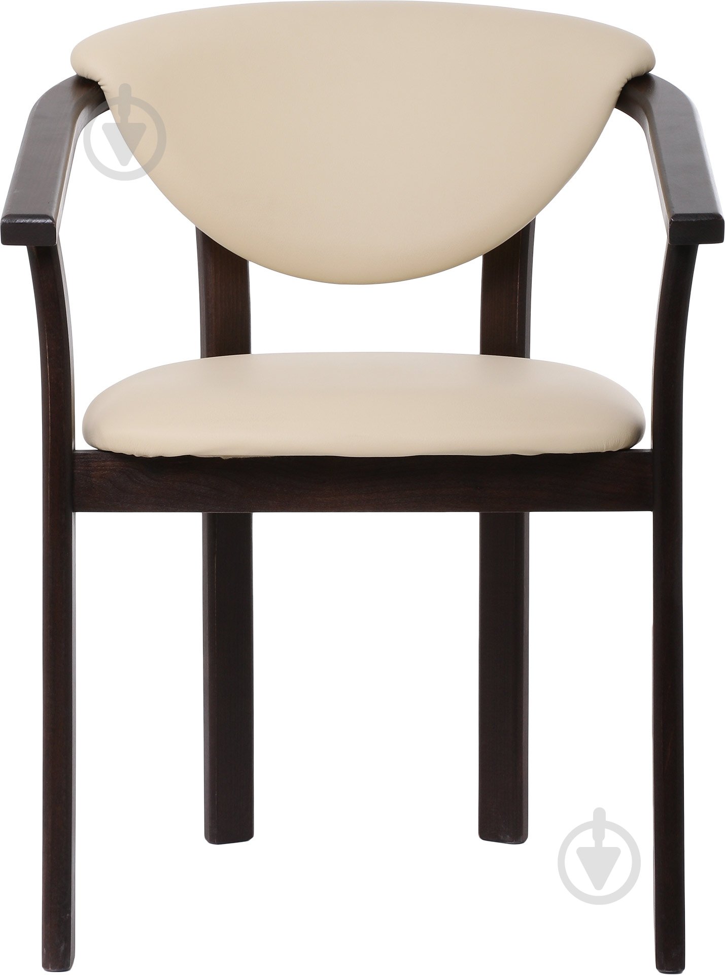Стул обеденный с подлокотниками Скиф МП Алиса флай 2207 венге/кремовый - фото 2