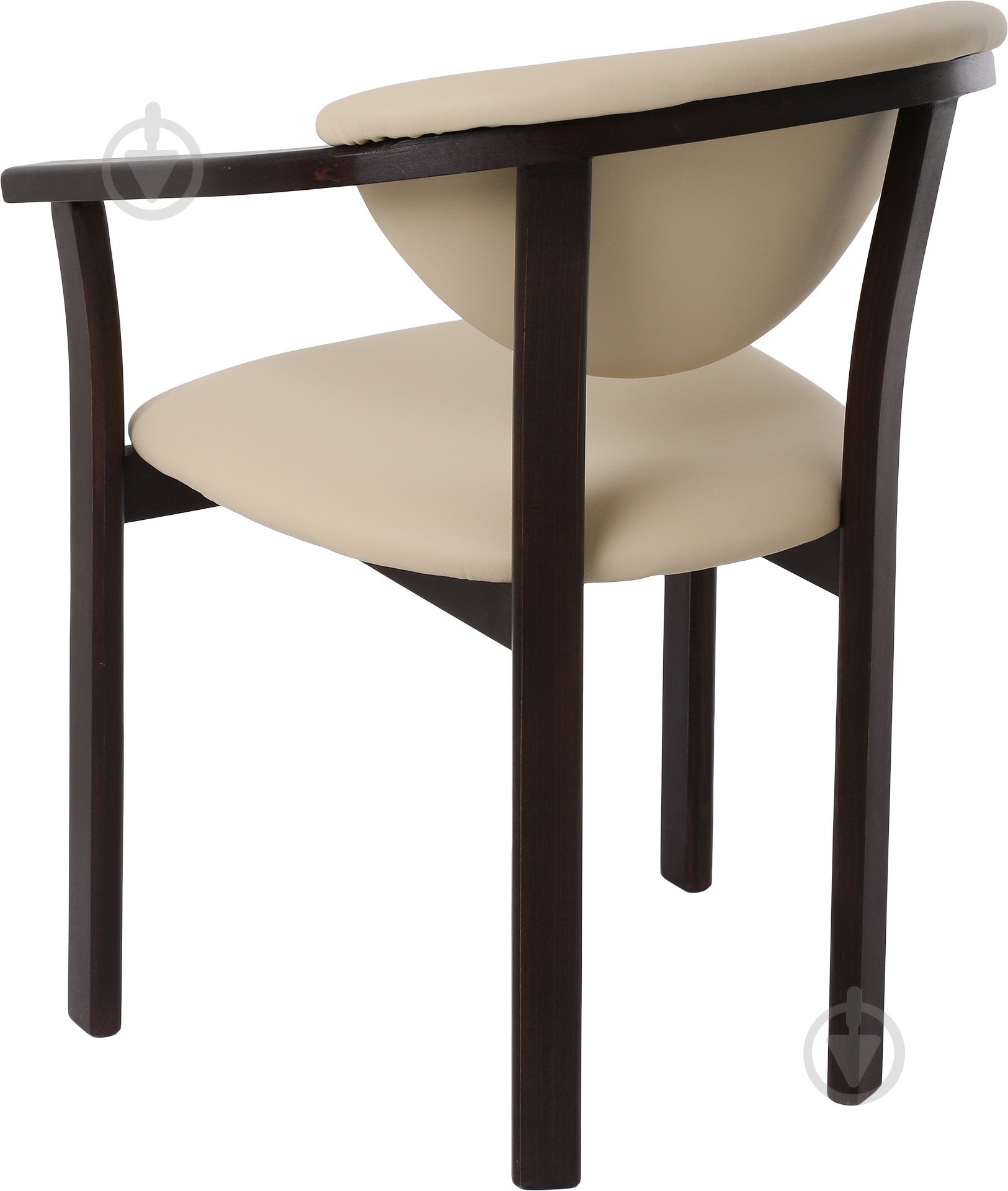 Стул обеденный с подлокотниками Скиф МП Алиса флай 2207 венге/кремовый - фото 3