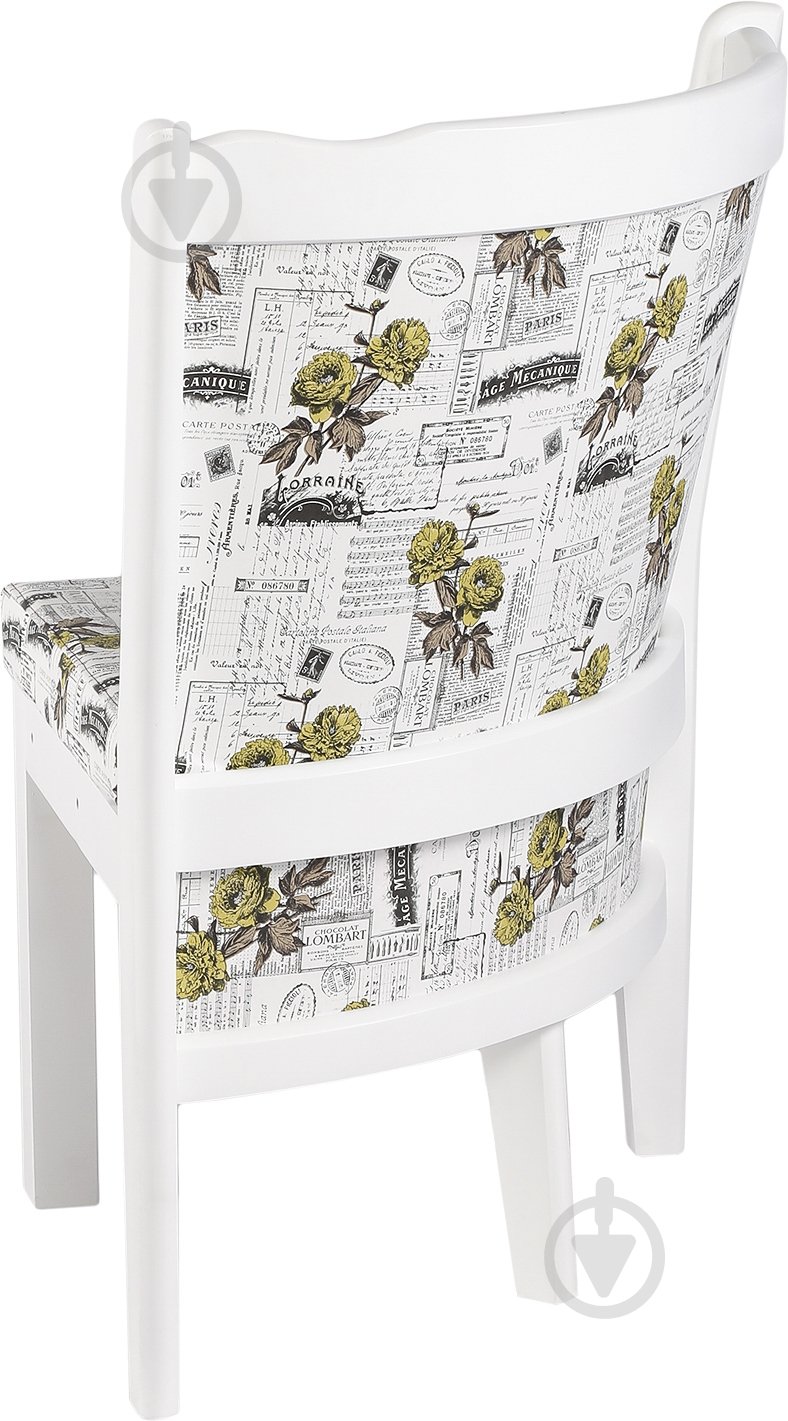 Скамья угловая Скиф МП Лорейн белый белый с узором - фото 3