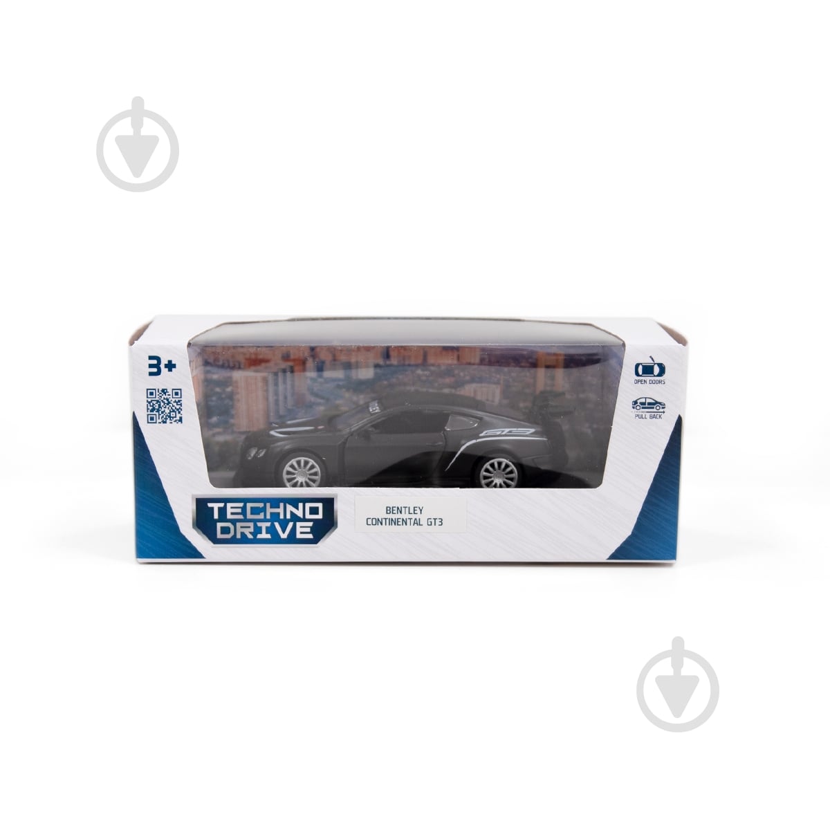 Машинка TechnoDrive 1:32 BENTLEY CONTINENTAL GT3 (матовый черный) 250259 - фото 11 Машинка TechnoDrive 1:32 BENTLEY CONTINENTAL GT3 (матовый черный) 250259 - фото 11
