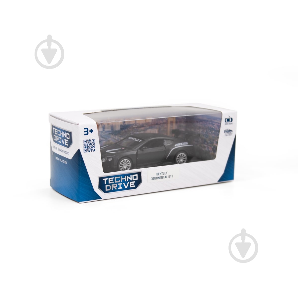 Машинка TechnoDrive 1:32 BENTLEY CONTINENTAL GT3 (матовый черный) 250259 - фото 12 Машинка TechnoDrive 1:32 BENTLEY CONTINENTAL GT3 (матовый черный) 250259 - фото 12