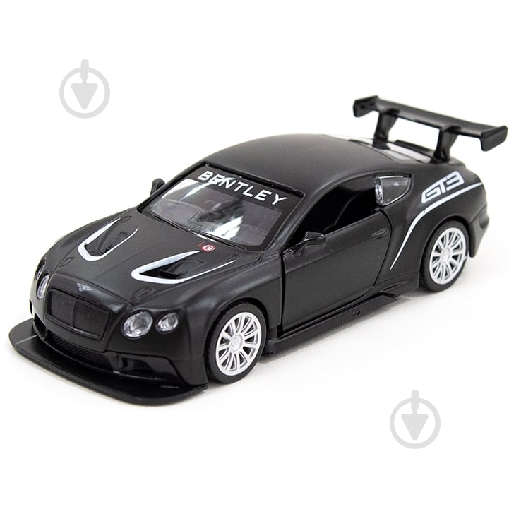 Машинка TechnoDrive 1:32 BENTLEY CONTINENTAL GT3 (матовый черный) 250259 - фото 1 Машинка TechnoDrive 1:32 BENTLEY CONTINENTAL GT3 (матовый черный) 250259 - фото 1