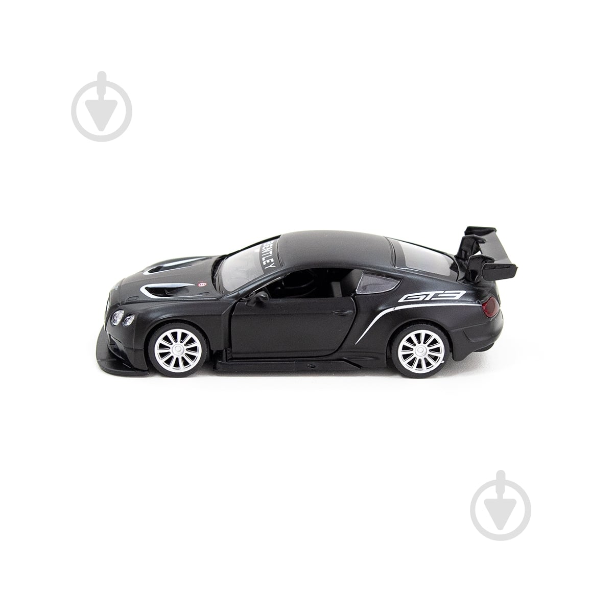 Машинка TechnoDrive 1:32 BENTLEY CONTINENTAL GT3 (матовый черный) 250259 - фото 2 Машинка TechnoDrive 1:32 BENTLEY CONTINENTAL GT3 (матовый черный) 250259 - фото 2