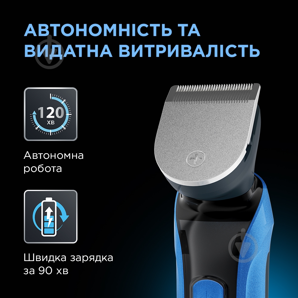 Триммер Rowenta Forever Sharp Ultimate TN6200F4 Xpert - фото 5