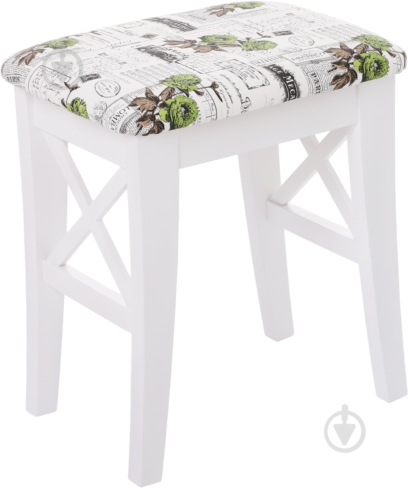 Табурет Скиф МП с мягким сиденьем Соло разноцветный / белый - фото 1 Табурет Скиф МП с мягким сиденьем Соло разноцветный / белый - фото 1