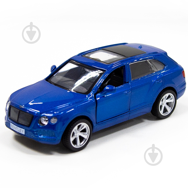 Машинка TechnoDrive 1:32 BENTLEY BENTAYGA (синий) 250264 - фото 1