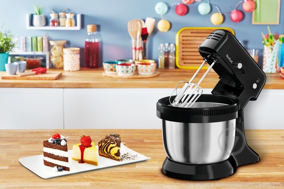 Миксер планетарный Tefal QB110838 стационарный - фото 12 Миксер планетарный Tefal QB110838 стационарный - фото 12