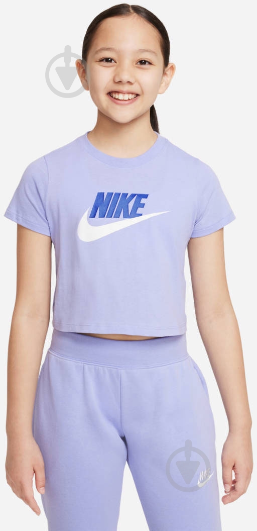 Футболка Nike DA6925-569 р.M фиолетовый - фото 1