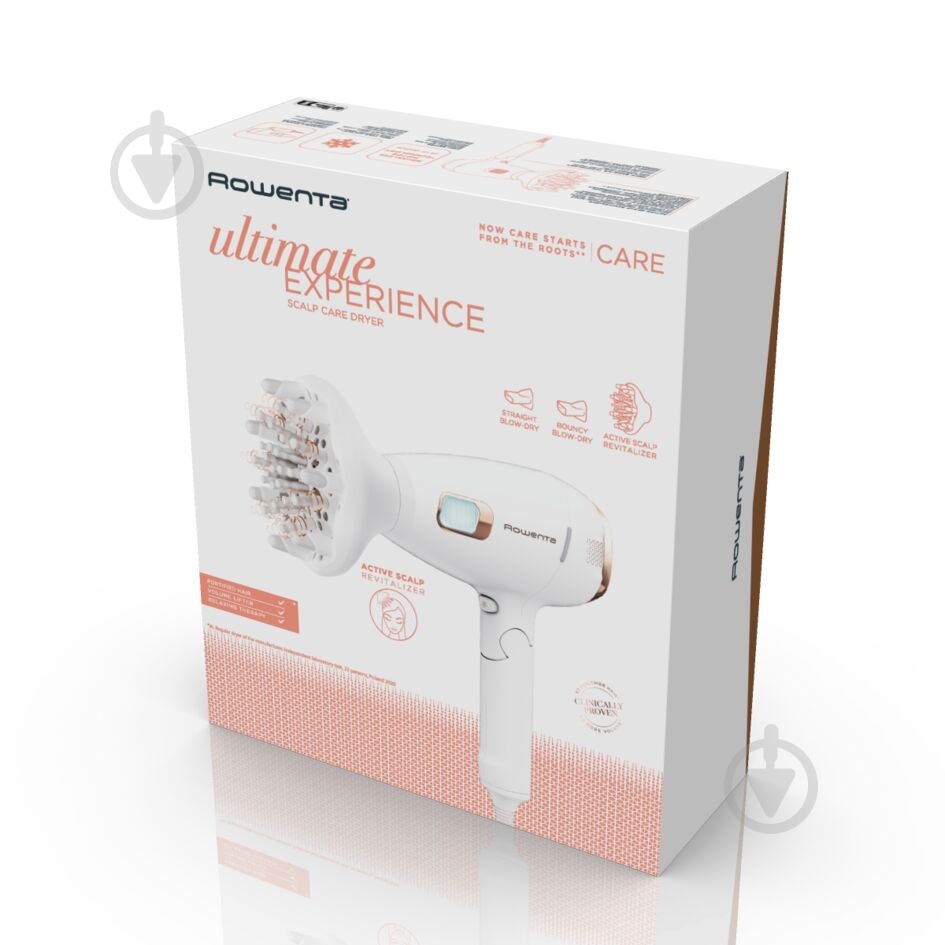 Фен Rowenta CV9240F0 Scalp Care Dryer - фото 3 Фен Rowenta CV9240F0 Scalp Care Dryer - фото 3