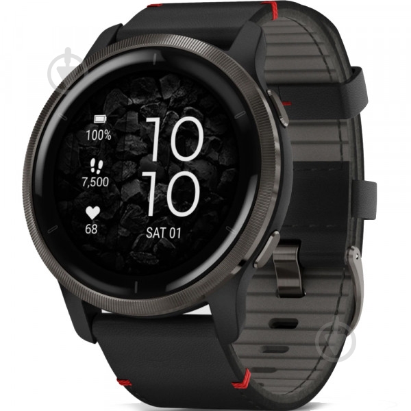 Смарт-часы Garmin Venu 2 Black + Slate (010-02430-21) - фото 1 Смарт-часы Garmin Venu 2 Black + Slate (010-02430-21) - фото 1