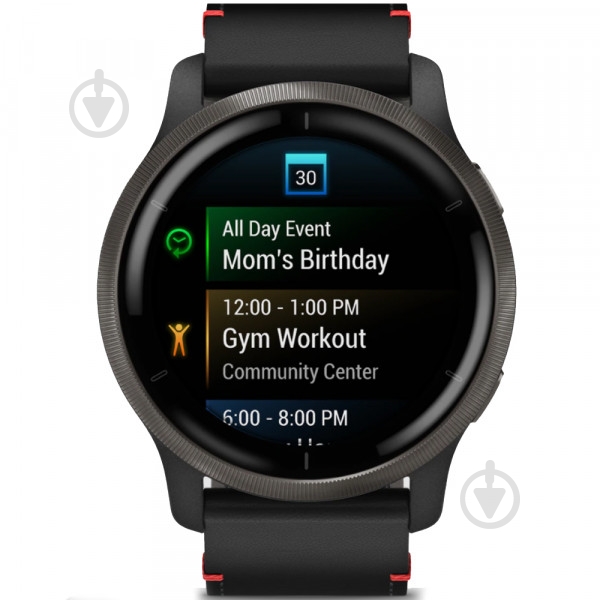 Смарт-часы Garmin Venu 2 Black + Slate (010-02430-21) - фото 5 Смарт-часы Garmin Venu 2 Black + Slate (010-02430-21) - фото 5