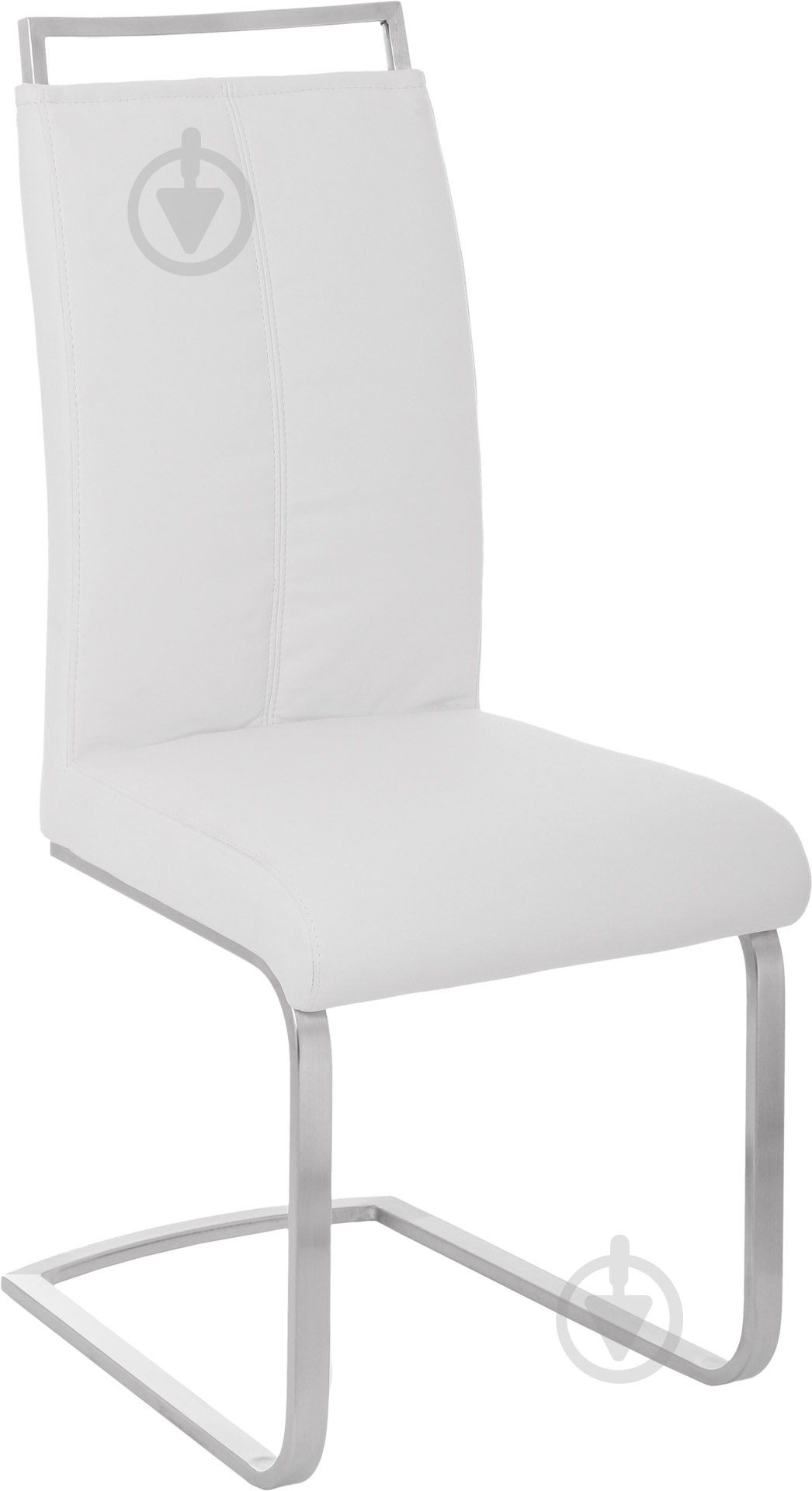 Стул обеденный Largo хром/белый - фото 1 Стул обеденный Largo хром/белый - фото 1