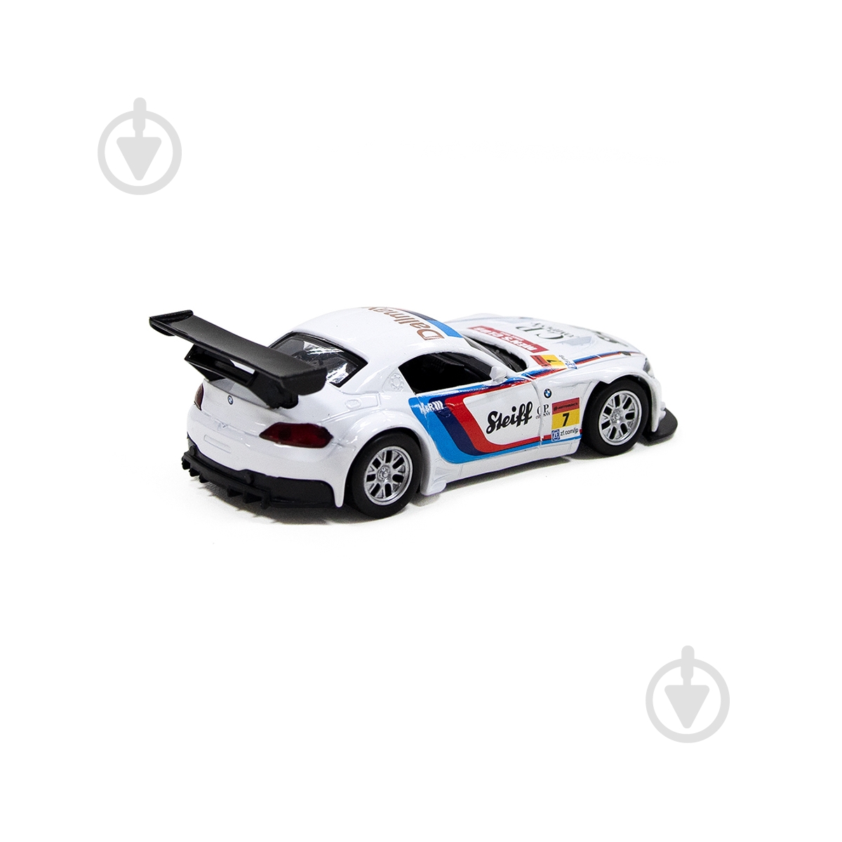 Машинка TechnoDrive 1:32 BMW Z4 GT3 (белый) 250255 - фото 5
