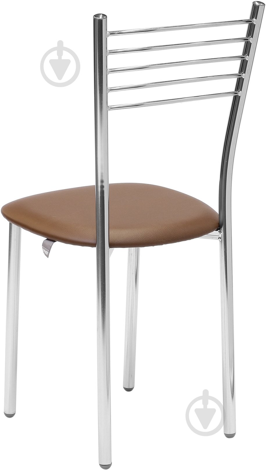 Стілець обідній AMF Art Metal Furniture Оллі коричневий/хром - фото 2