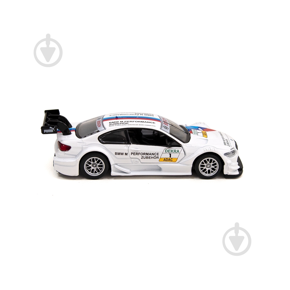 Машинка TechnoDrive 1:32 BMW M3 DTM (белый) 250256 - фото 6