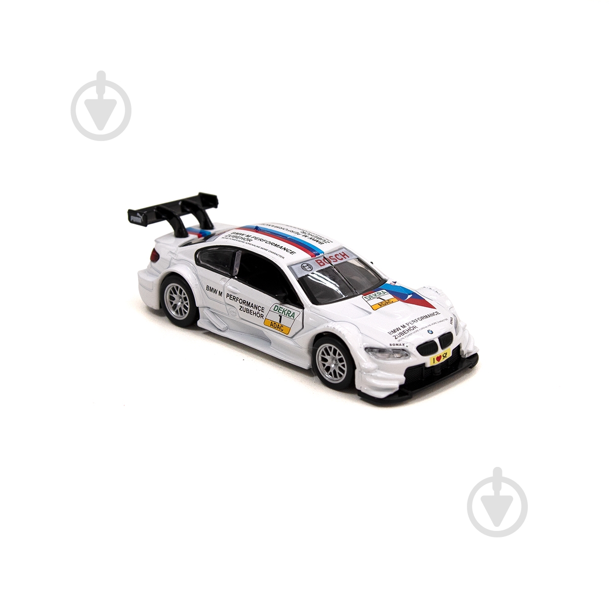 Машинка TechnoDrive 1:32 BMW M3 DTM (белый) 250256 - фото 7