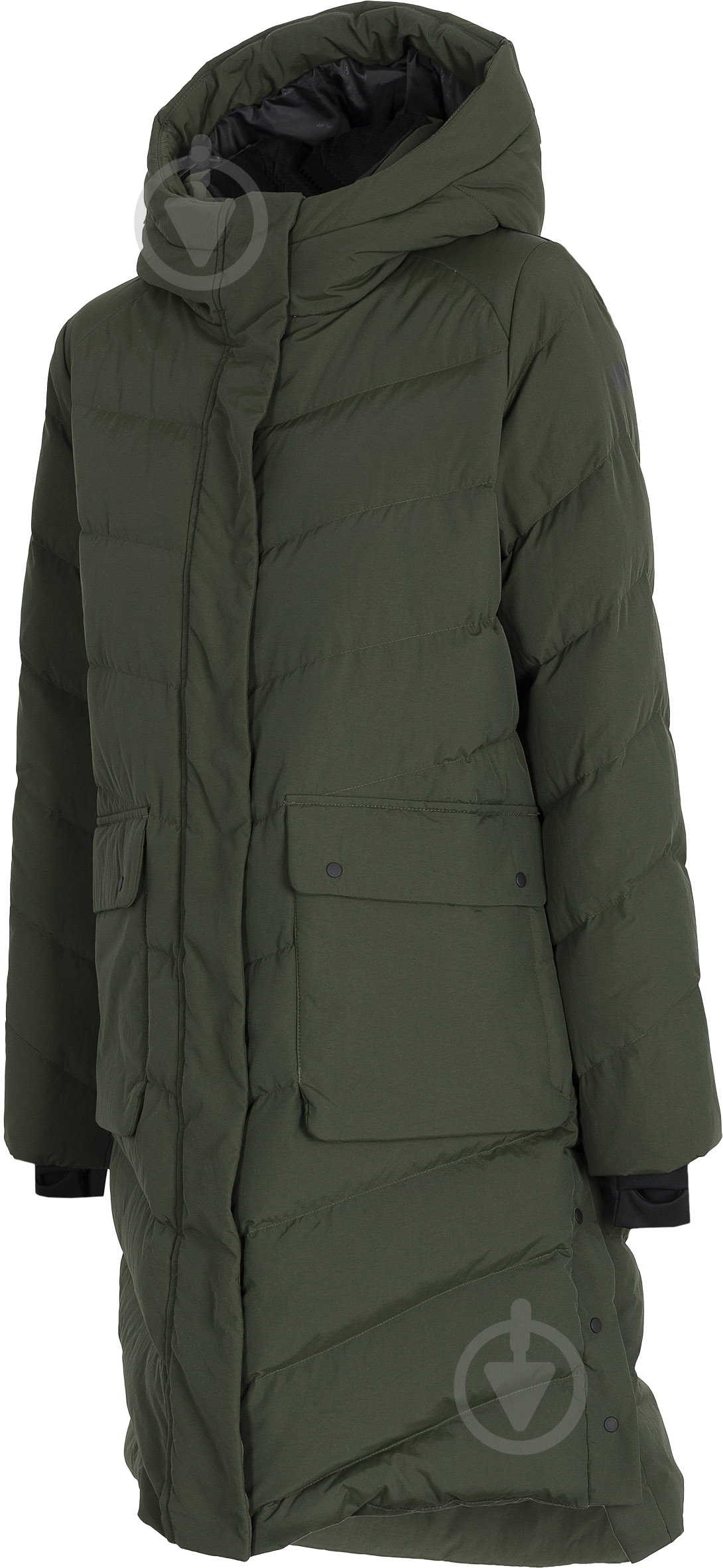 Куртка жіноче зимове 4F D4Z20-KUDP203-43S р.M хакі - фото 1 Куртка жіноче зимове 4F D4Z20-KUDP203-43S р.M хакі - фото 1