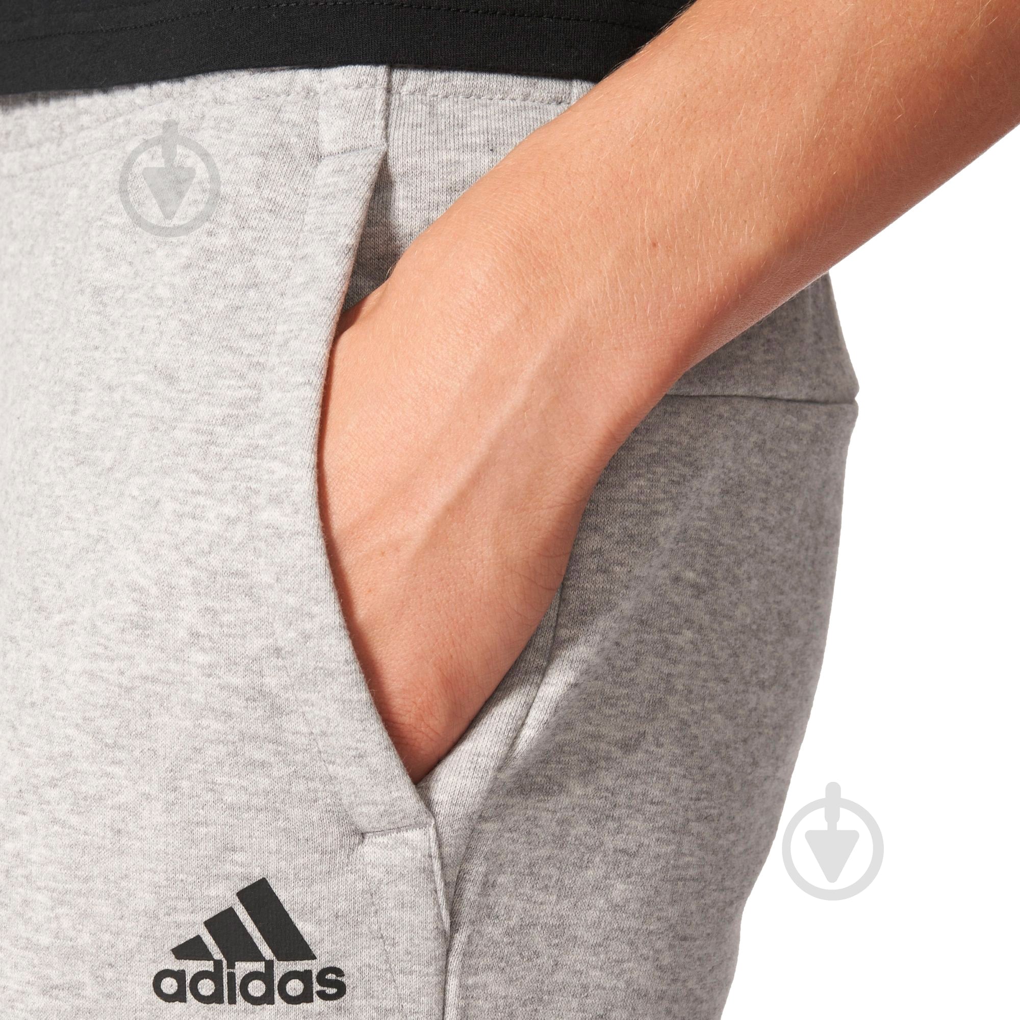 Брюки Adidas Essentials Solid S97160 р. 2XL серый - фото 5 Брюки Adidas Essentials Solid S97160 р. 2XL серый - фото 5