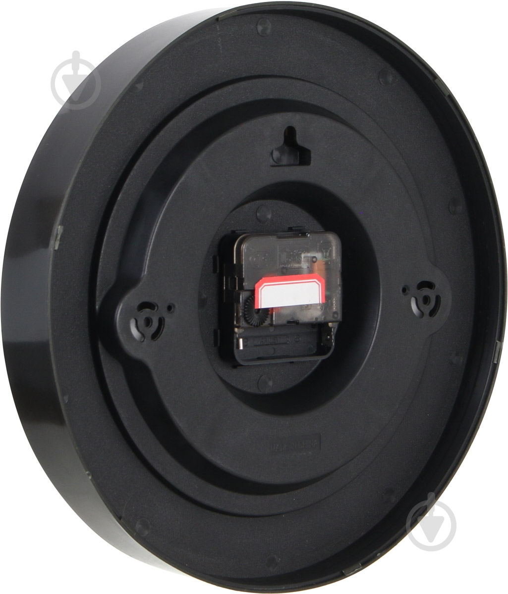 Часы настенные Time 30.5 см черный - фото 3