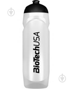 Бутылка спортивная BioTechUSA Waterbottle Snow white 750 мл - фото 1