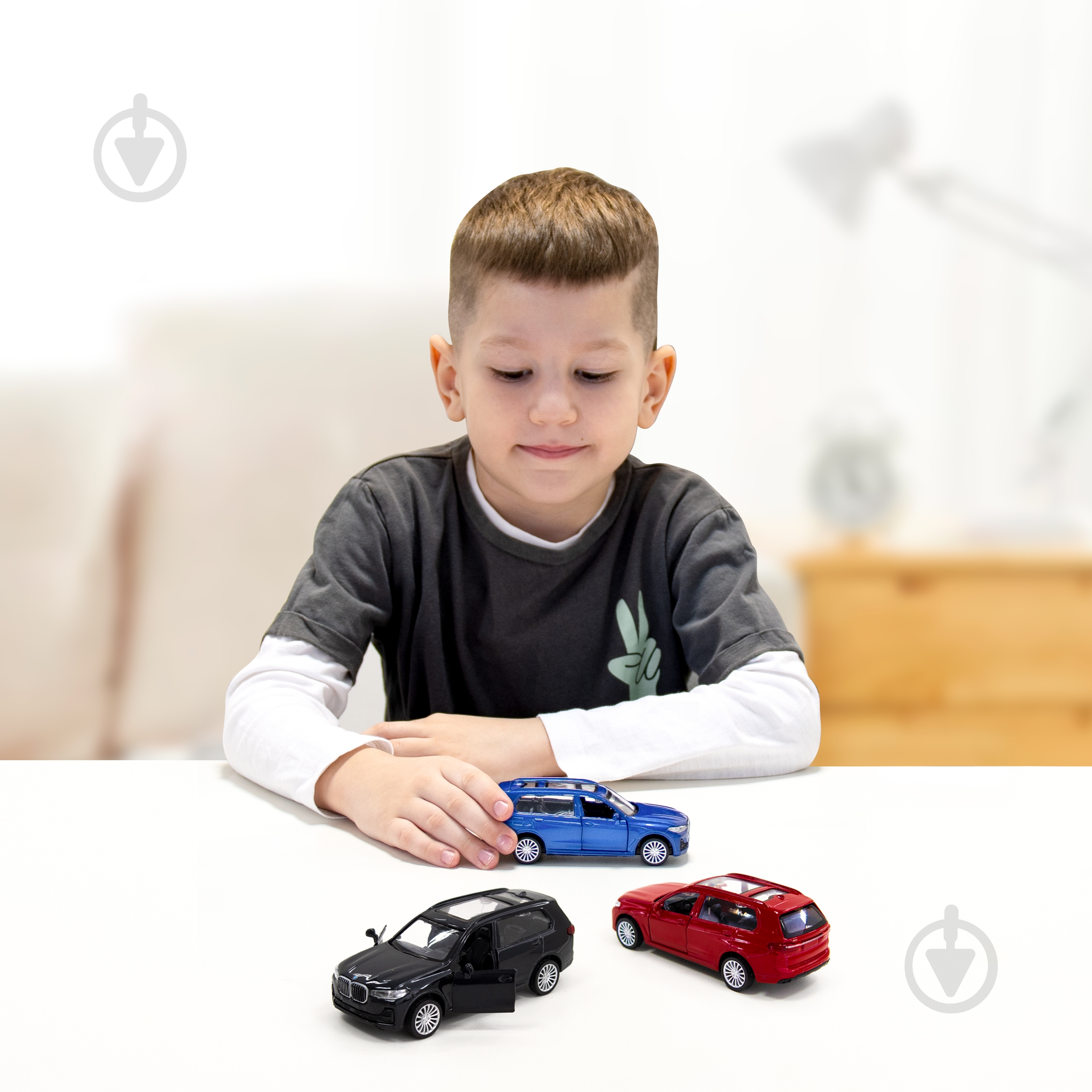 Машинка TechnoDrive 1:32 BMW X7 (синий) 250270 - фото 10