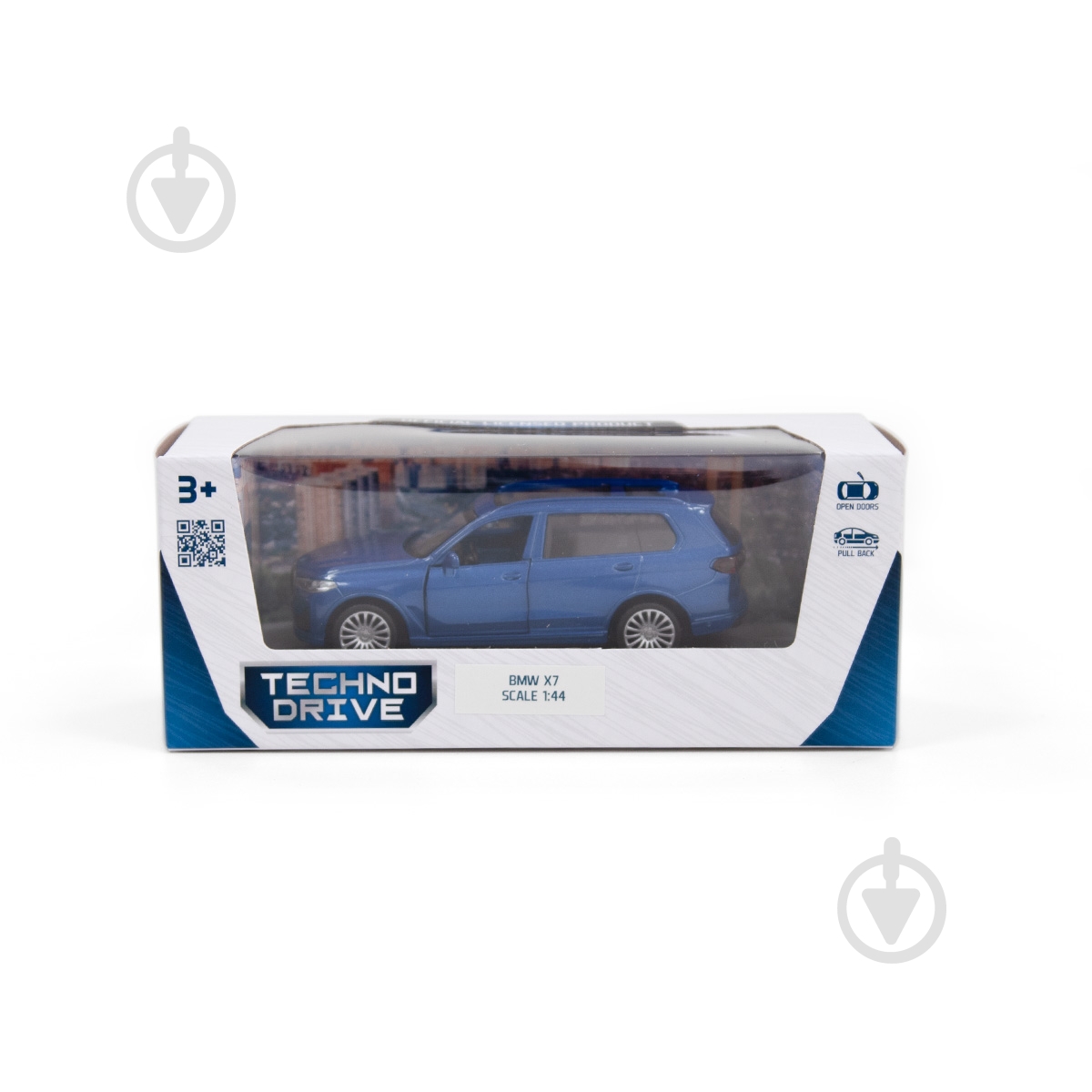 Машинка TechnoDrive 1:32 BMW X7 (синий) 250270 - фото 11