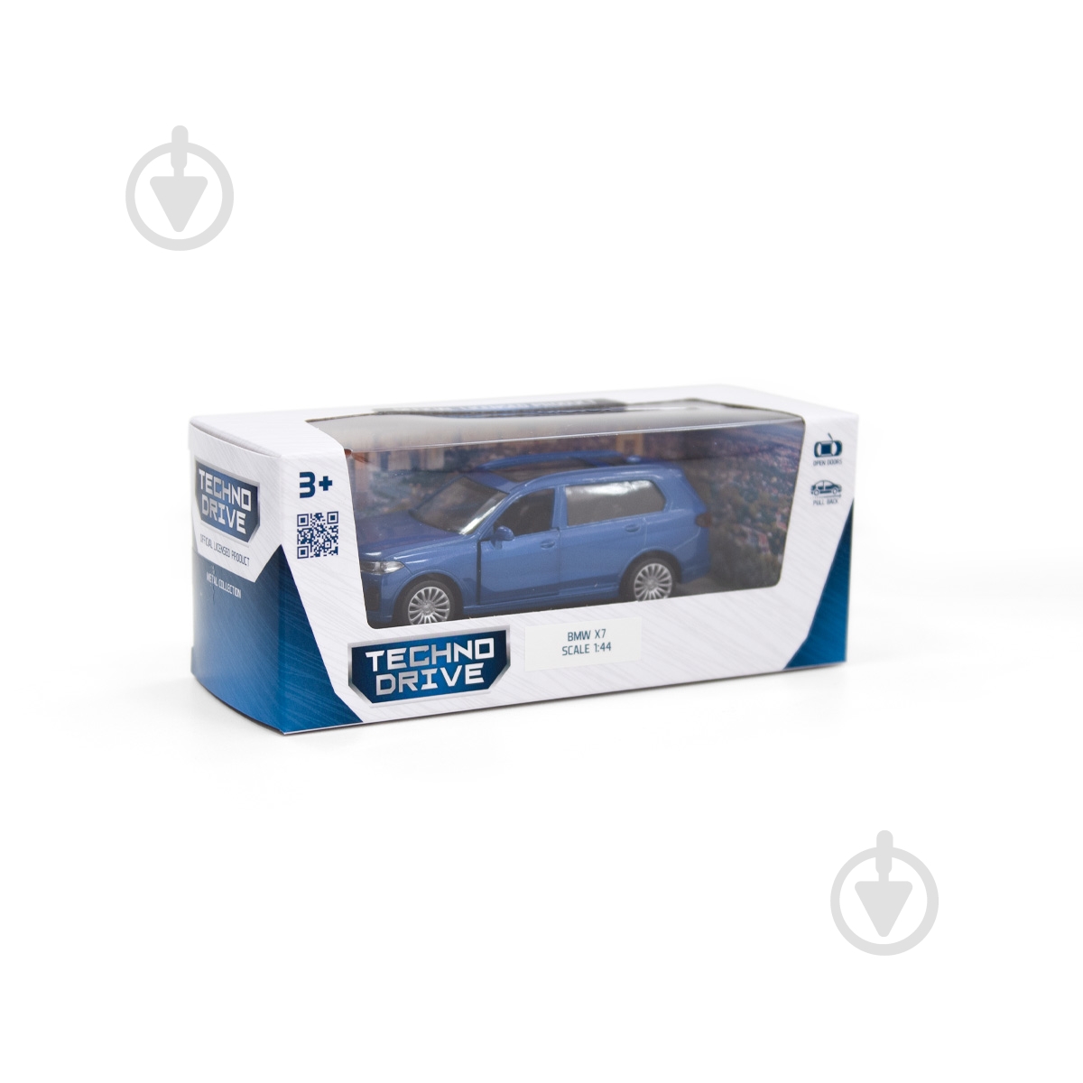 Машинка TechnoDrive 1:32 BMW X7 (синий) 250270 - фото 12