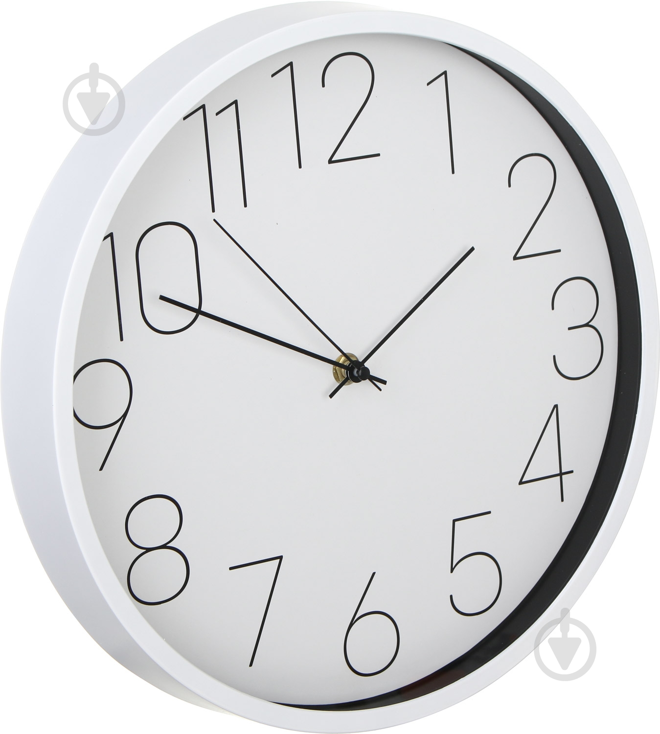 Годинник настінний Time 30,5x4 см білий - фото 2