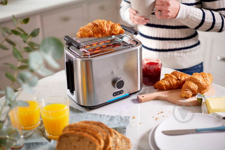 Тостер Russell Hobbs 24140-56 Velocity - фото 8 Тостер Russell Hobbs 24140-56 Velocity - фото 8