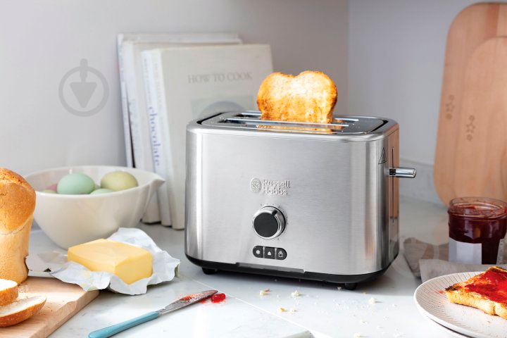 Тостер Russell Hobbs 24140-56 Velocity - фото 10 Тостер Russell Hobbs 24140-56 Velocity - фото 10