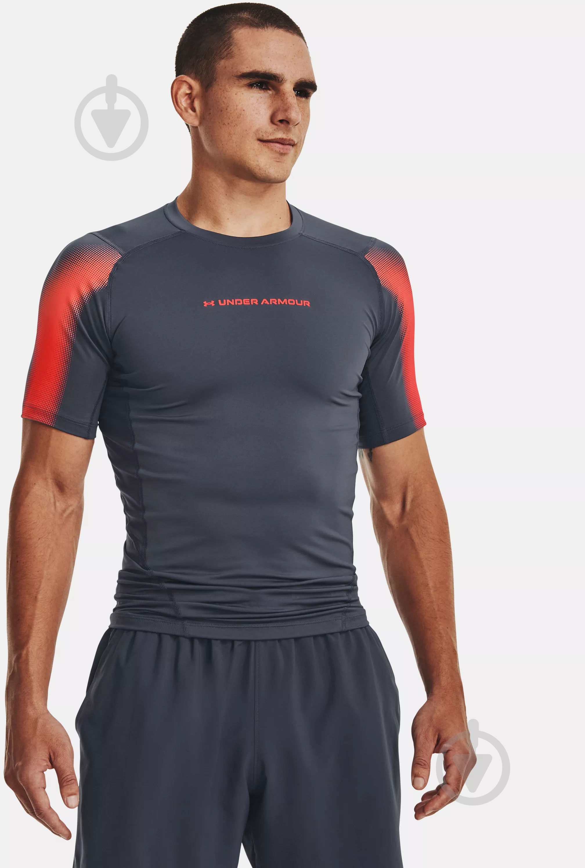 Футболка Under Armour 1377155-044 р.XL серый - фото 1 Футболка Under Armour 1377155-044 р.XL серый - фото 1