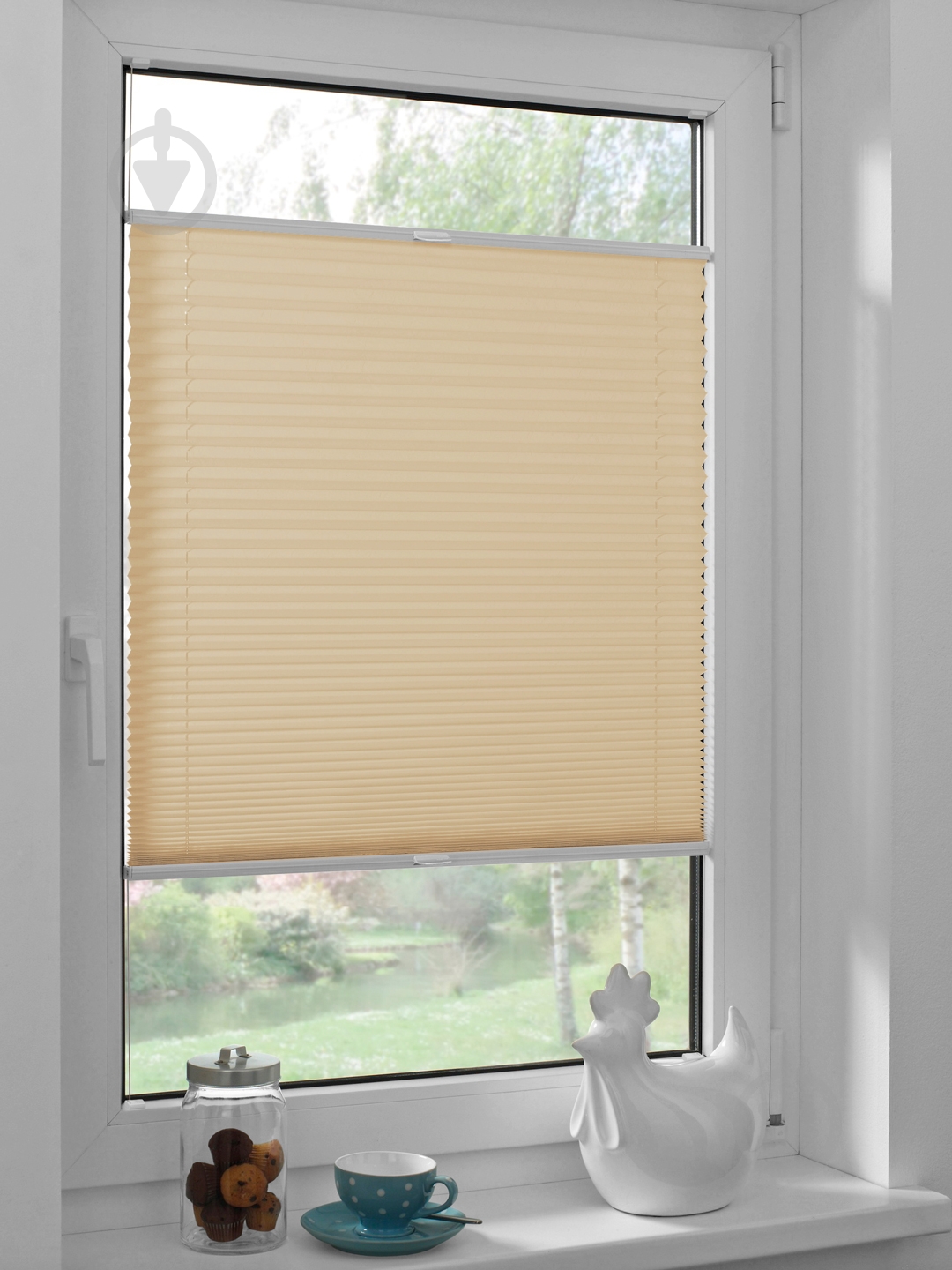 Штора-плиссе Rollotex ткань DUO ECORO 78х65 см Желтый - фото 4 Штора-плиссе Rollotex ткань DUO ECORO 78х65 см Желтый - фото 4