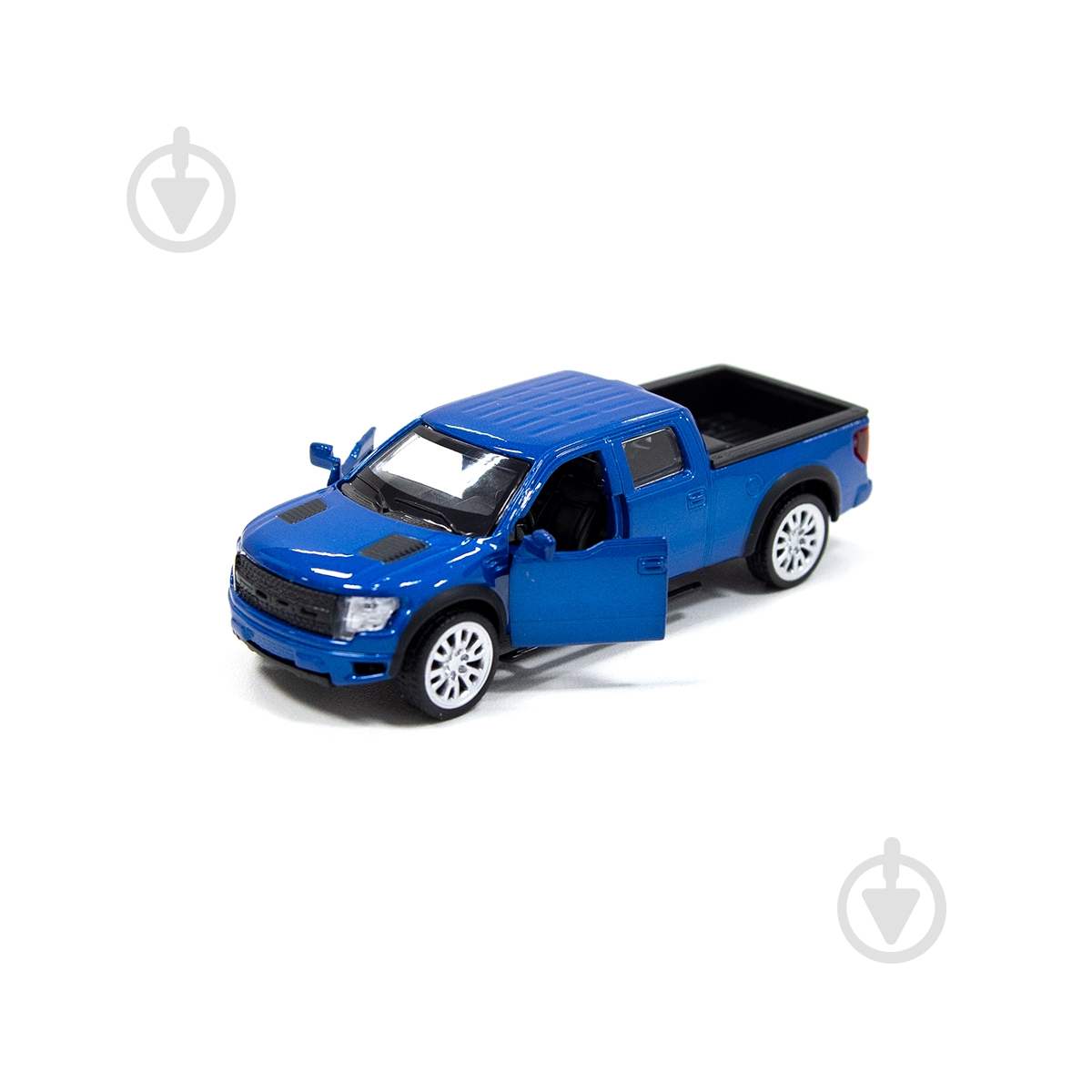Машинка TechnoDrive 1:32 FORD F-150 SVT Raptor (синій) 250263 - фото 8