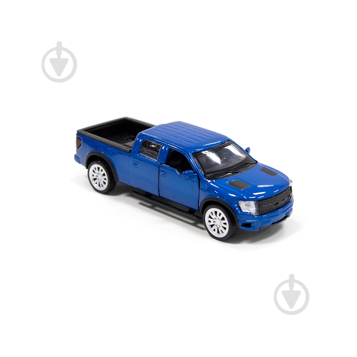 Машинка TechnoDrive 1:32 FORD F-150 SVT Raptor (синій) 250263 - фото 7