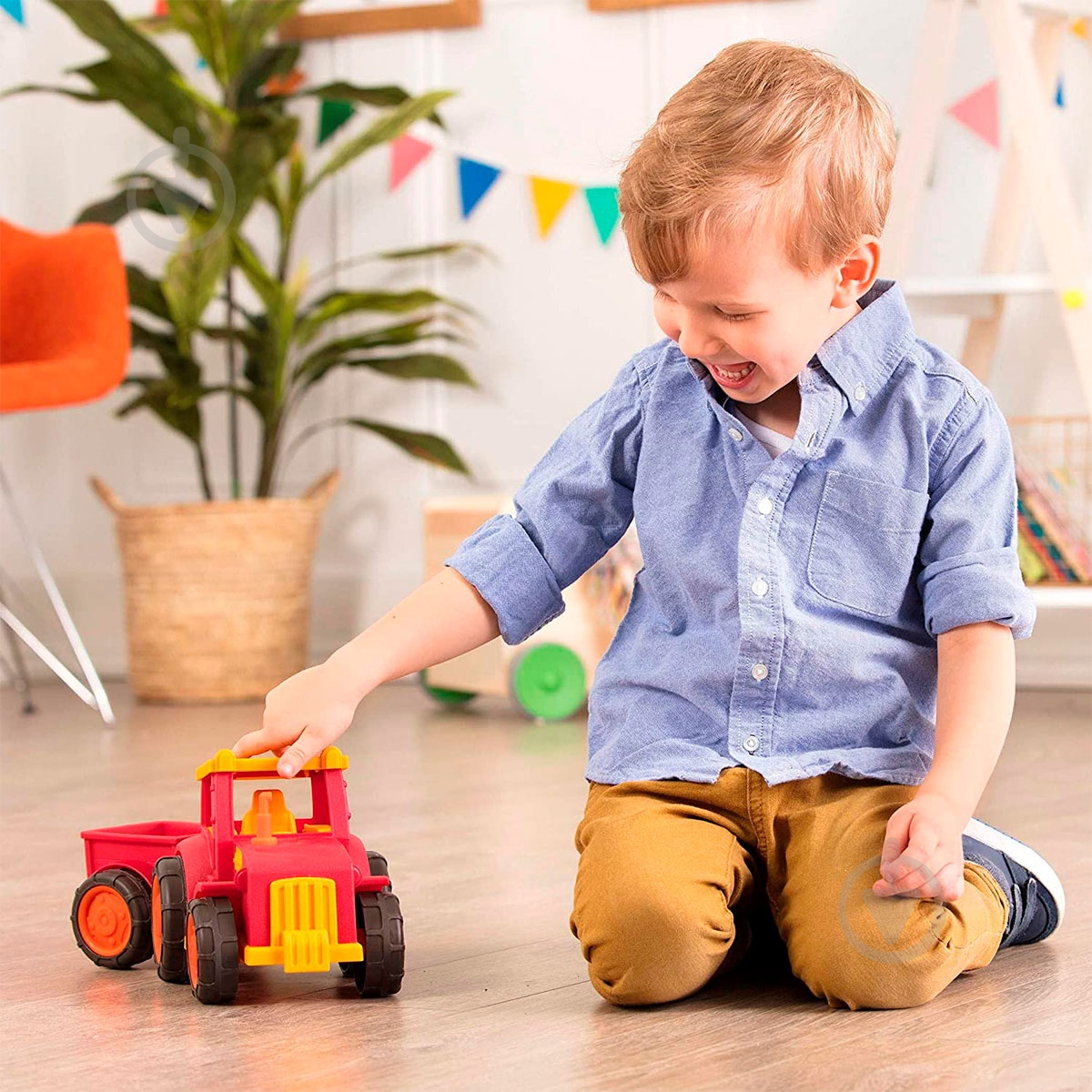 Трактор Battat Баттатомобиль VE1018Z - фото 4 Трактор Battat Баттатомобиль VE1018Z - фото 4