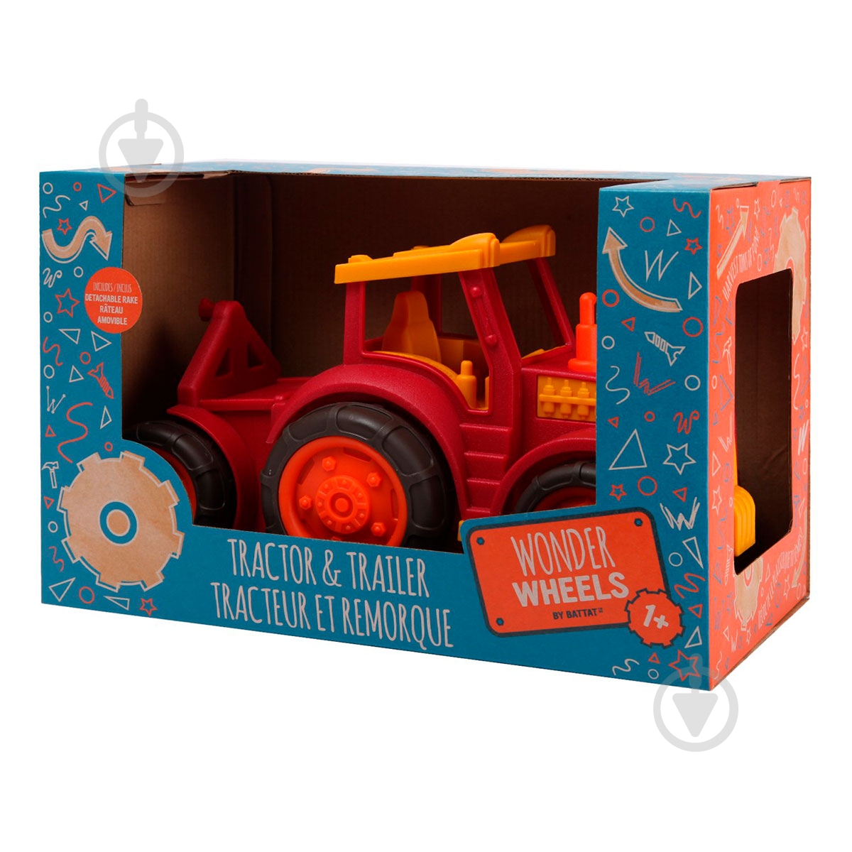 Трактор Battat Баттатомобиль VE1018Z - фото 6 Трактор Battat Баттатомобиль VE1018Z - фото 6