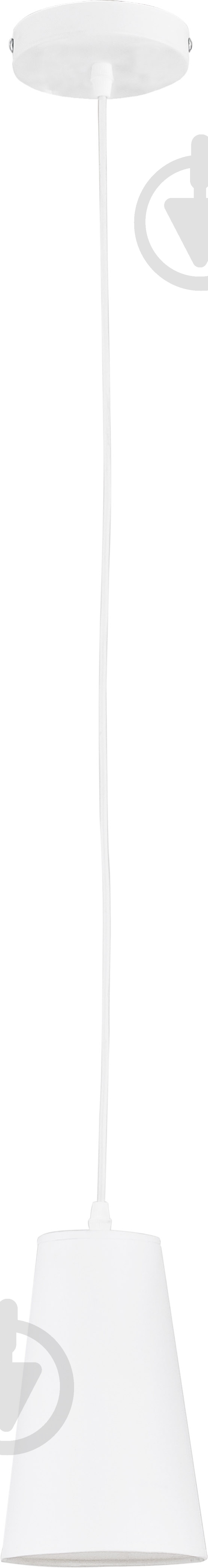 Подвес TK Lighting Ben 1x60 Вт E27 белый 2269 - фото 1