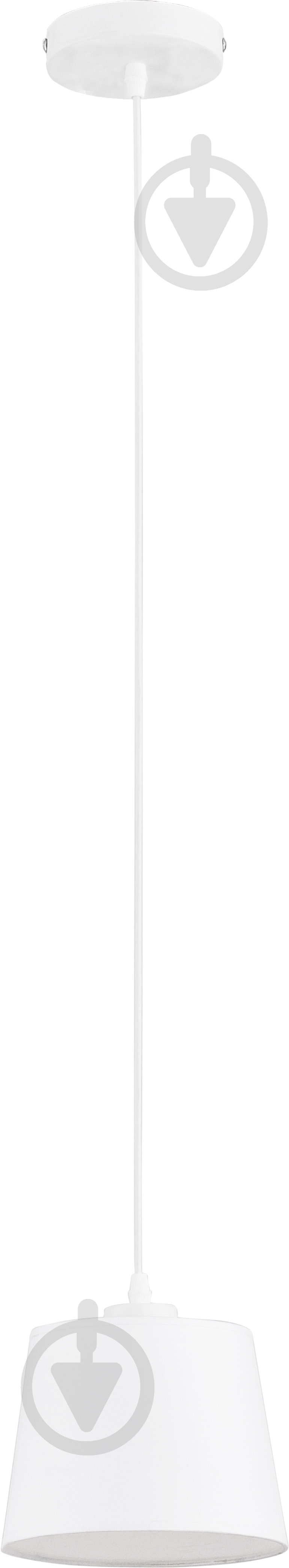 Підвіс TK Lighting Ben 1x60 Вт E27 білий 2270 - фото 1