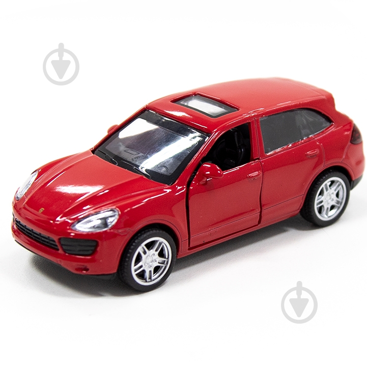 Машинка TechnoDrive 1:32 PORSCHE CAYENNE S красный) 250252 - фото 1