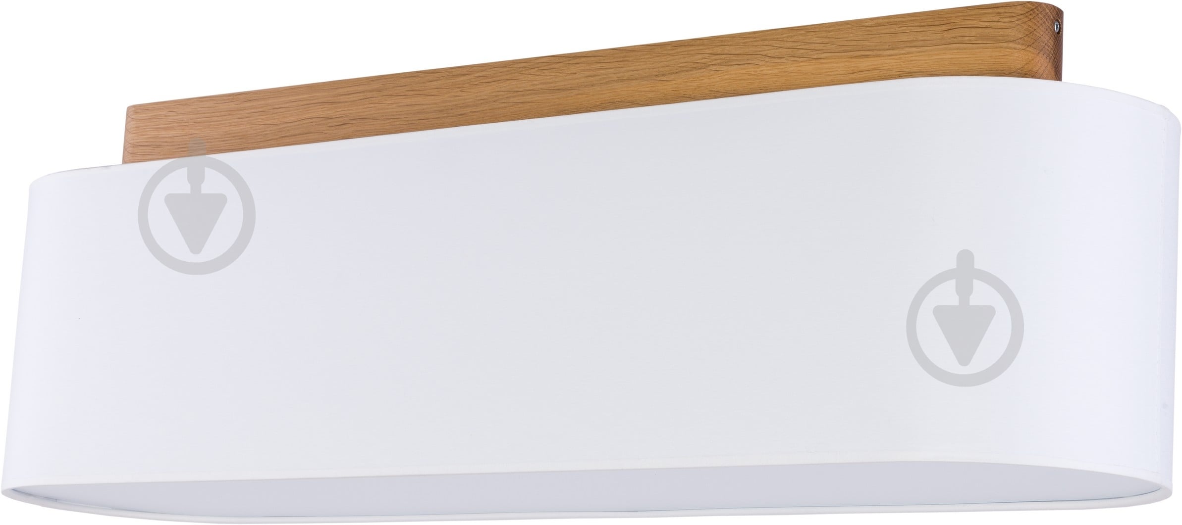 Люстра потолочная TK Lighting Helena 4x60 Вт E27 белый/дуб 2595 - фото 1