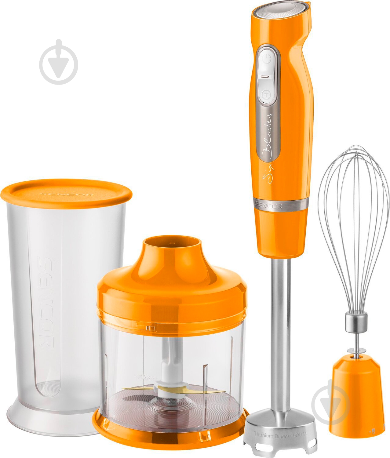 Блендер погружной Sencor SHB 4463OR-EUE3 - фото 1 Блендер погружной Sencor SHB 4463OR-EUE3 - фото 1