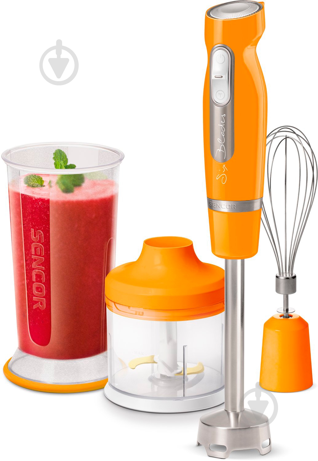 Блендер погружной Sencor SHB 4463OR-EUE3 - фото 2 Блендер погружной Sencor SHB 4463OR-EUE3 - фото 2