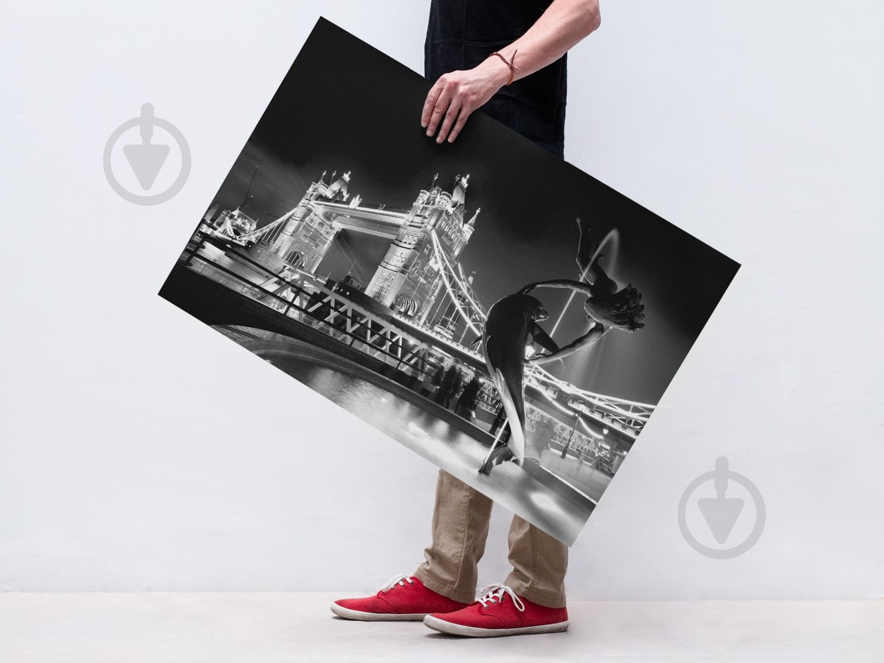 Картина Девушка с дельфином Posterclub - фото 2 Картина Девушка с дельфином Posterclub - фото 2