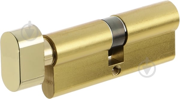 Цилиндр Abus KE50 40x40 ключ-вороток 80 мм матовая латунь - фото 2