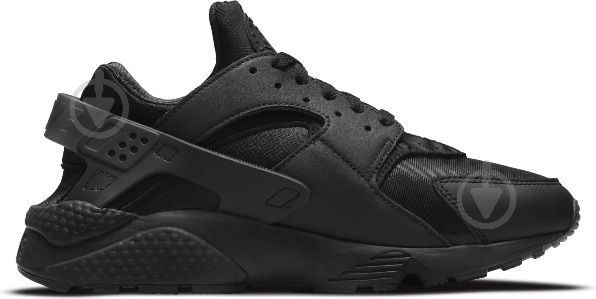 Кроссовки мужские демисезонные Nike AIR HUARACHE DD1068-002 р.42,5 черные - фото 4